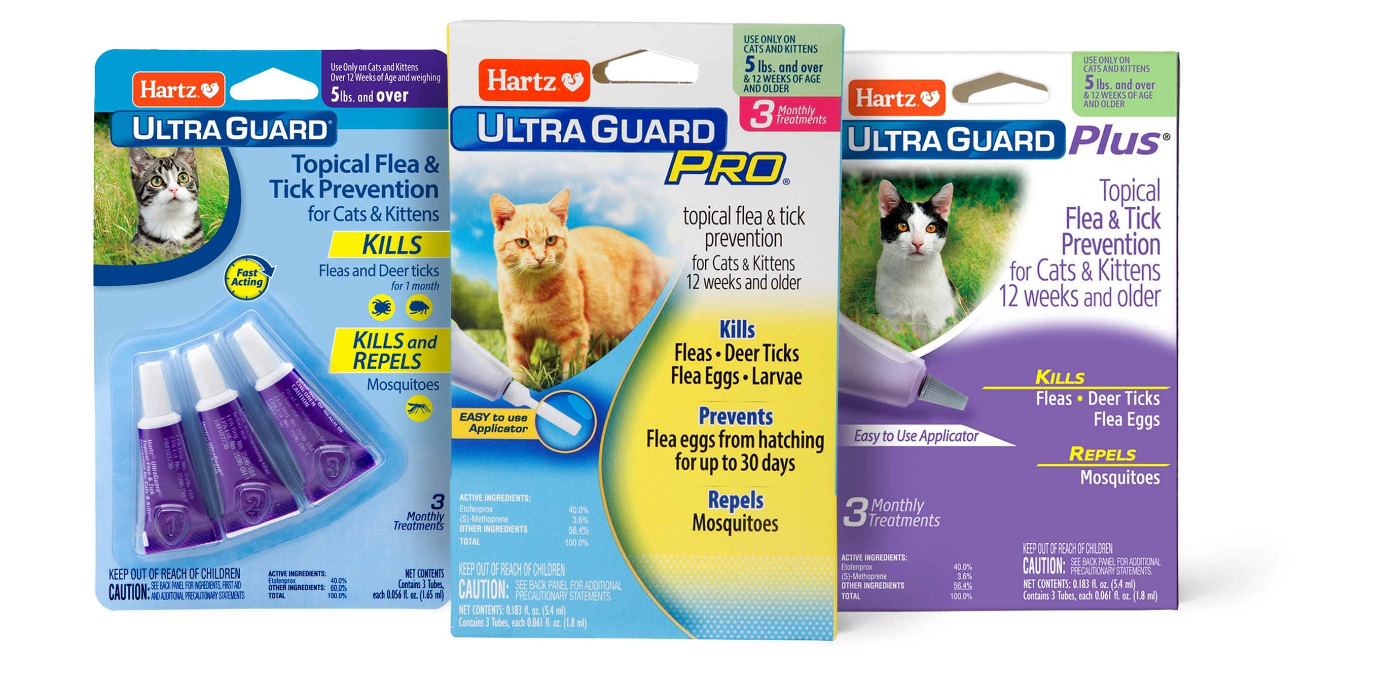 Hartz Ultra Guard Pro Flea & Tick Drops *3 Treatments + Hartz Flea & Tic  Collar