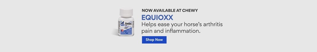 Now Available at Chewy Equioxx helps easy your horse's arthritis pain and inflammation