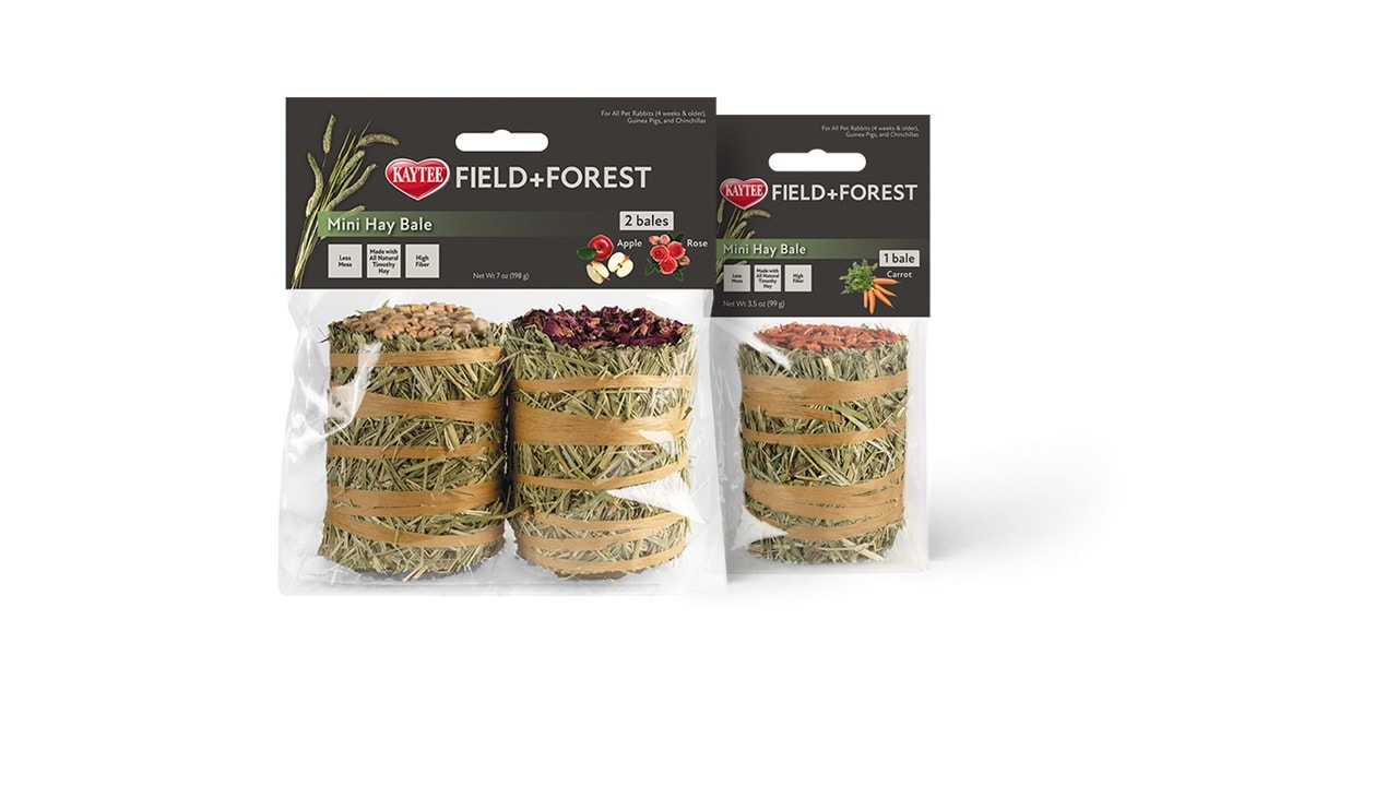Field+Forest By Kaytee Mini Hay Bales, Apple, Pet Supermarket