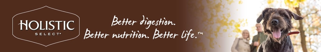 Holistic Select. Better digestion. Better nutrition. Better life.