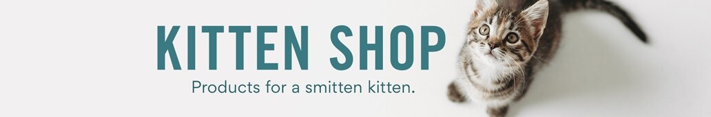 Kitten Shop. Products for a smitten kitten.
