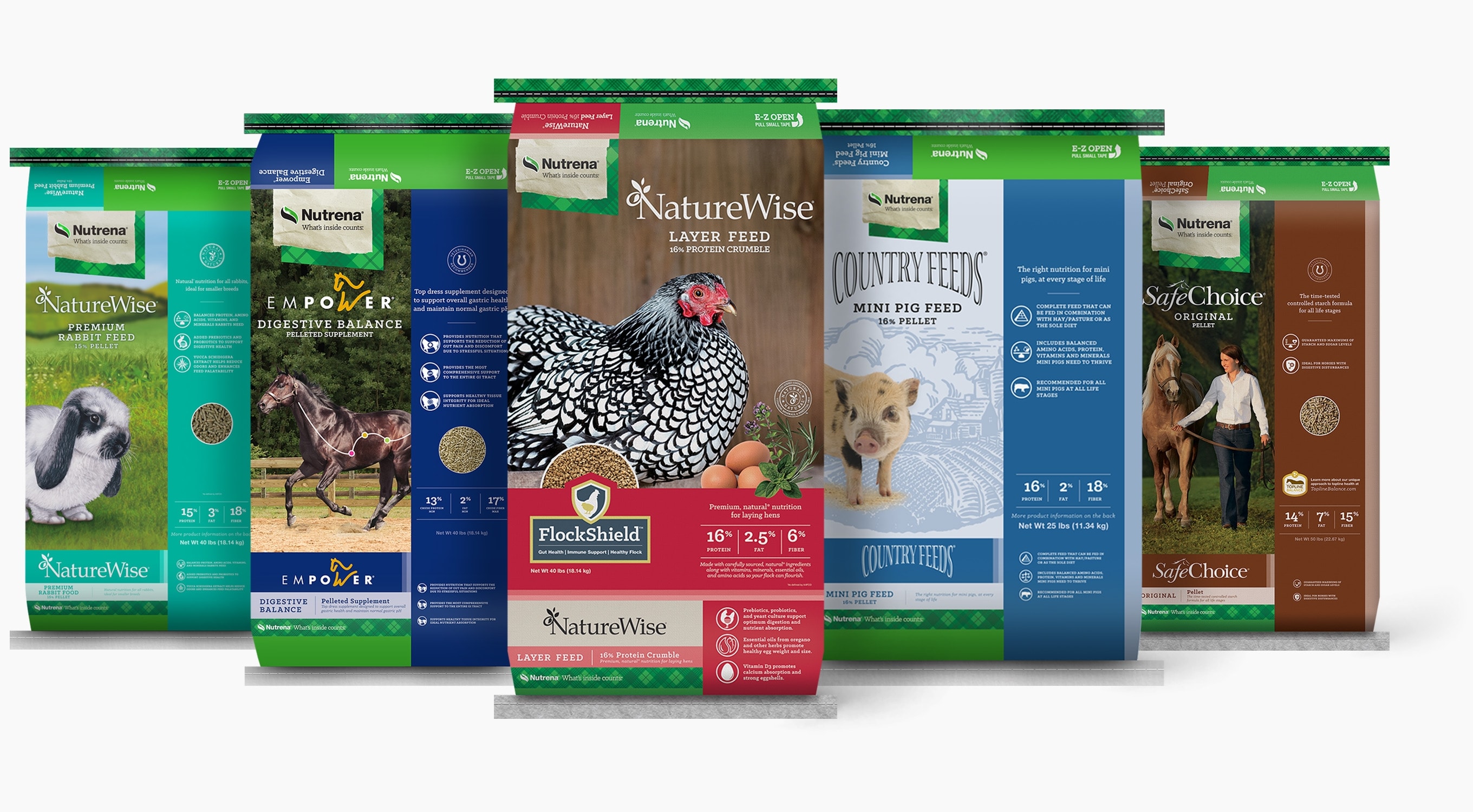 Nutrena Naturewise Feather Fixer Chicken Feed 40 Lb Bag 