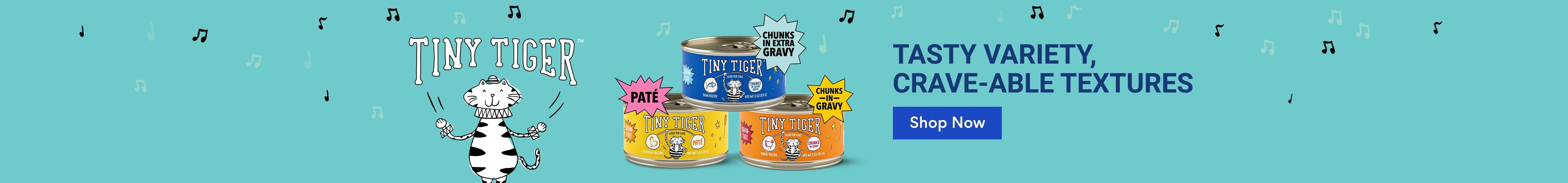 Tiny Tiger Tasty Variety, Crave-able Textures Shop Now