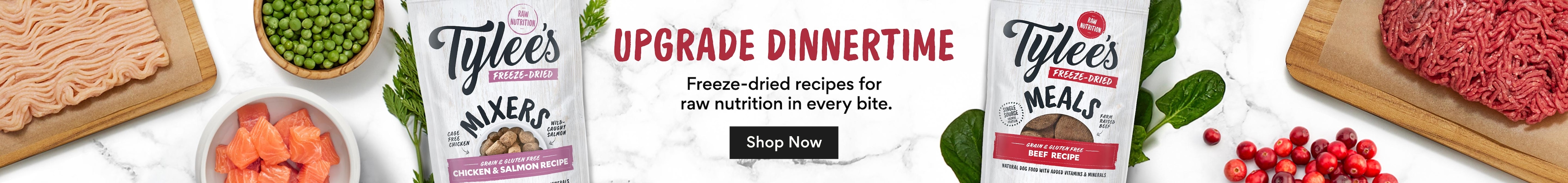 Upgrade Dinnertime. Freeze-dried recipes for raw nutrition in every bite.