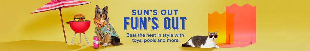 Sun's Out Fun's Out. Beat the heat in style with toys, pools and more.