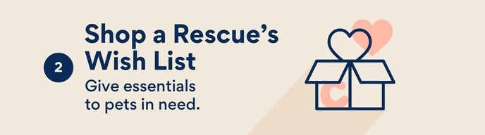 Shop a Rescue's Wish List