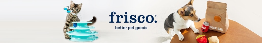 Frisco. Better pet goods.