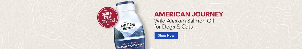 American Journey Wild Alaskan Salmon Oil for Dogs and Cats