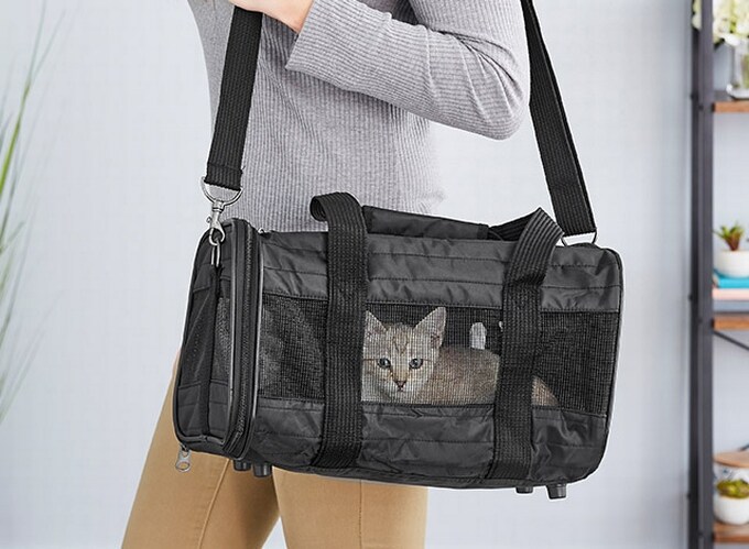 Cute Kitten Deluxe Printing Small Purse Portable Receiving Bag