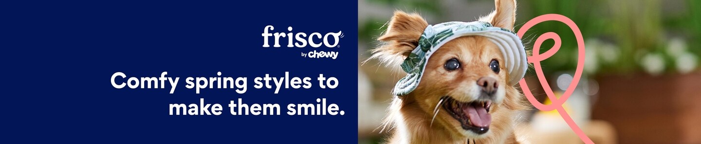 Frisco by chewy. Comfy spring styles to make them smile.