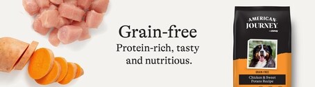 Grain-Free. Protein-rich, tasty and nutritious.