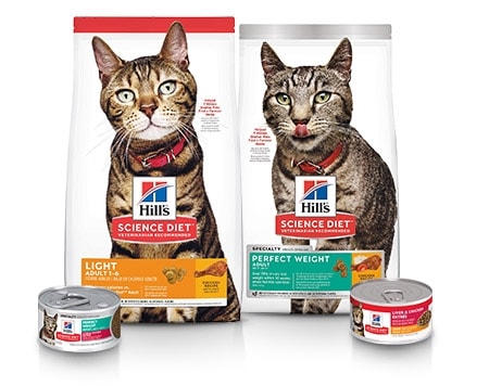 HILL'S SCIENCE DIET Adult Light Chicken Dry Cat Food, 7-lb - Chewy.com
