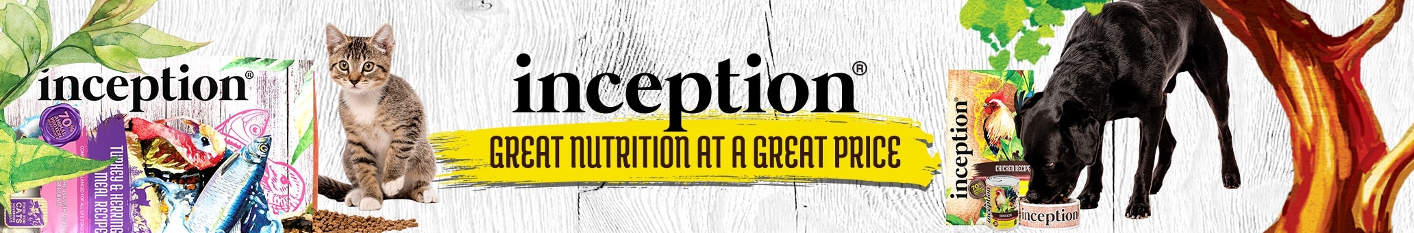 Inception. Great Nutrition At A Great Price.