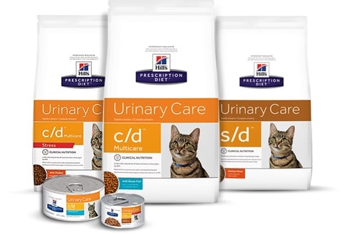 Hill's Prescription Diet Urinary Care c/d Urinary Stress Poulet Chat  12X85g
