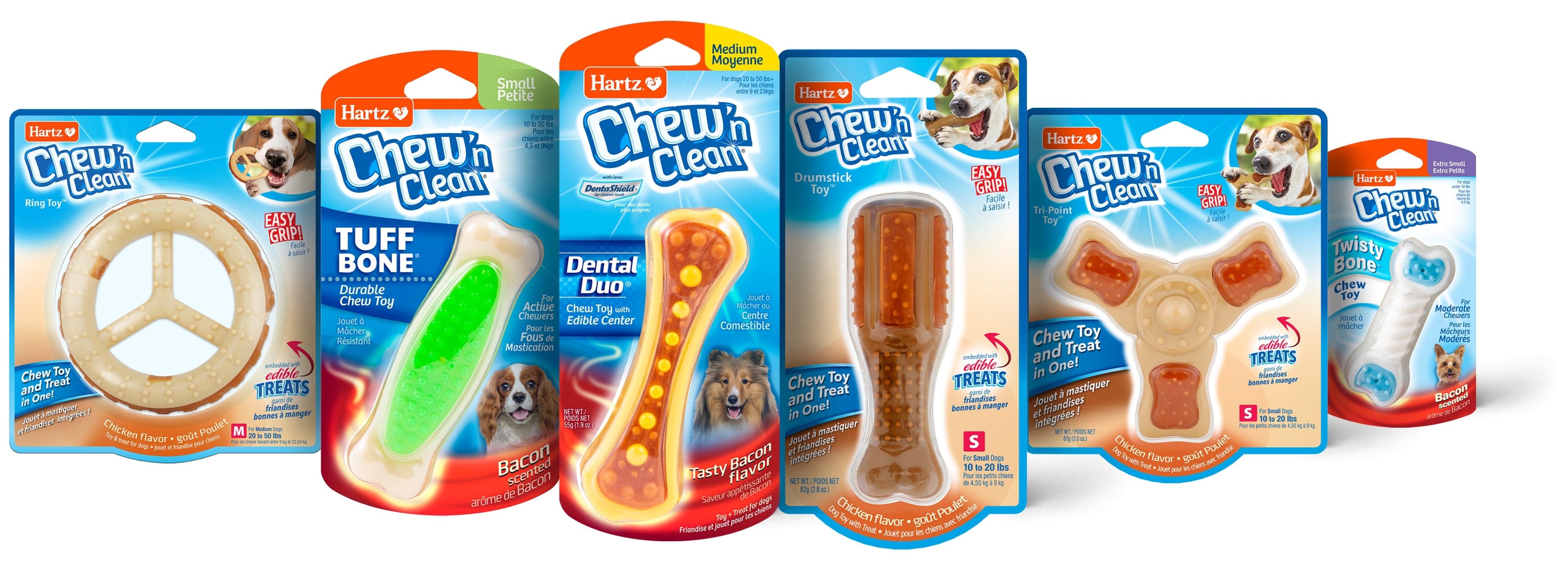 Hartz® Chew 'n Clean® Dental Duo™ Large