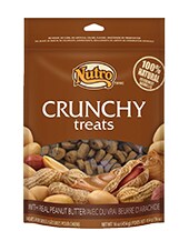 Nutro Crunchy with Real Peanut Butter Dog Treats